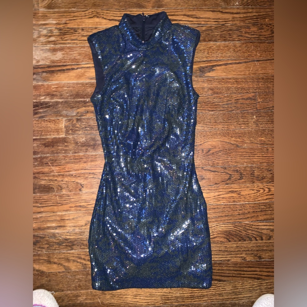 CAMO BEBE MINI DRESS